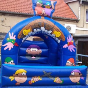 Hüpfburg Pirat - für Kinder bis 10 Jahre
